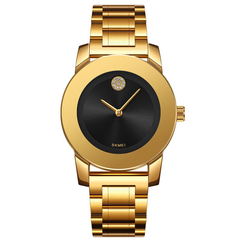 Women's Gold-Tone Watch with Stones