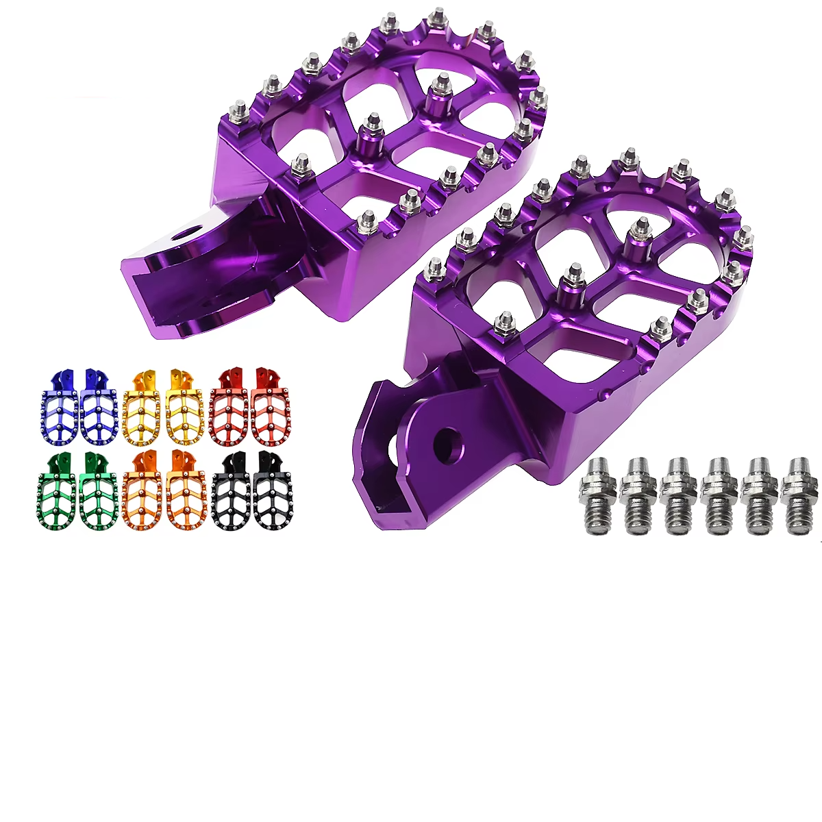 Foot Pegs – Compatible with Electric Dirt Bikes & More