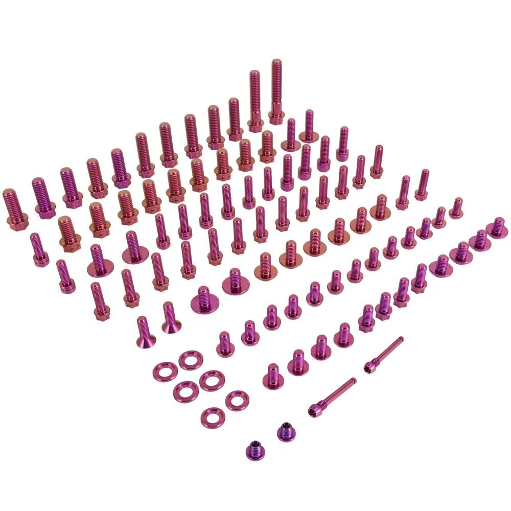 Titanium Alloy Full Bolt Kit for Sur-Ron Light Bee S/X – Ultra-Light, High-Strength Motorcycle Screw Set (Complete 160+ Piece Kit)