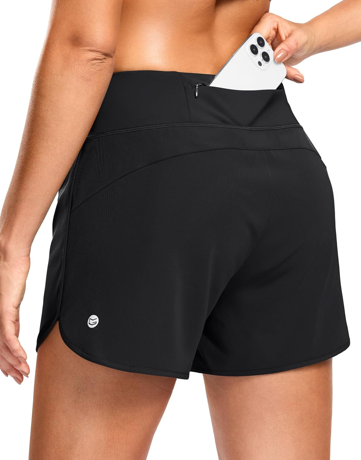 Women’s Running Shorts – 3" Workout Shorts with Mesh Liner & Phone Pocket