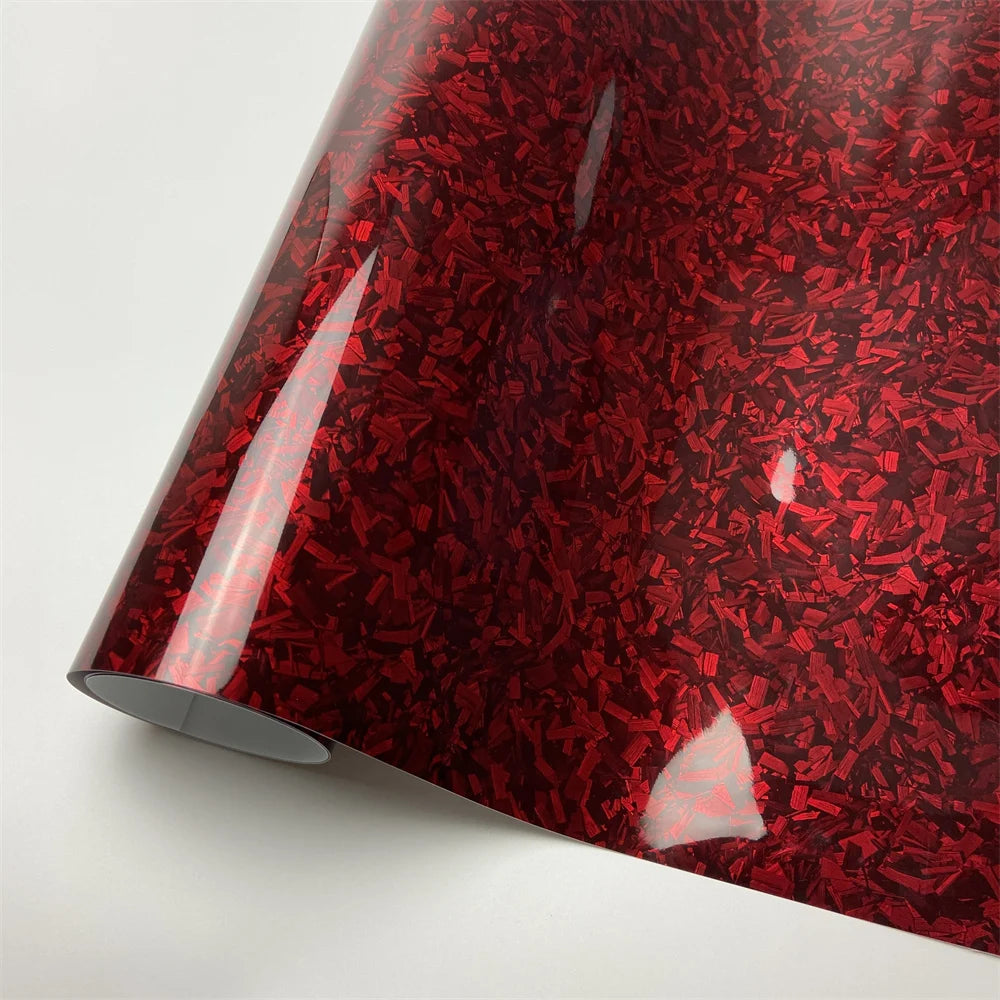 Forged Carbon Fiber Gloss Vinyl Wrap (BIKE GNG EDITION)