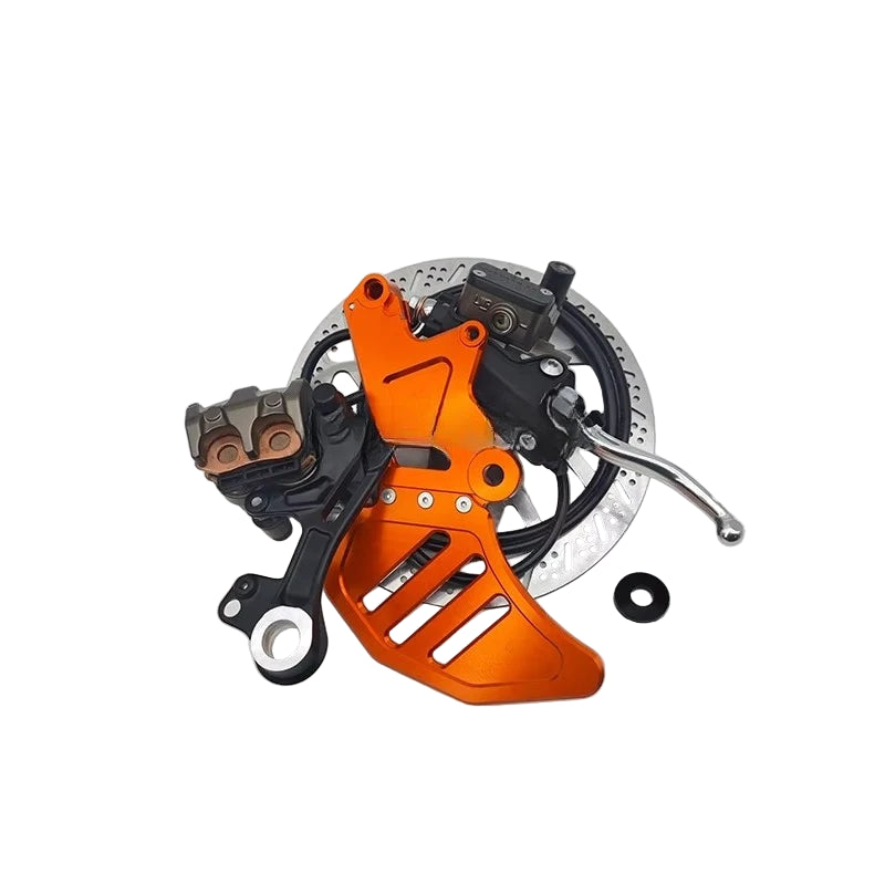 Rear Brake Assembly Kit β MX3 / MX4 / XXX | Full Hydraulic Caliper + Disc Bracket Upgrade