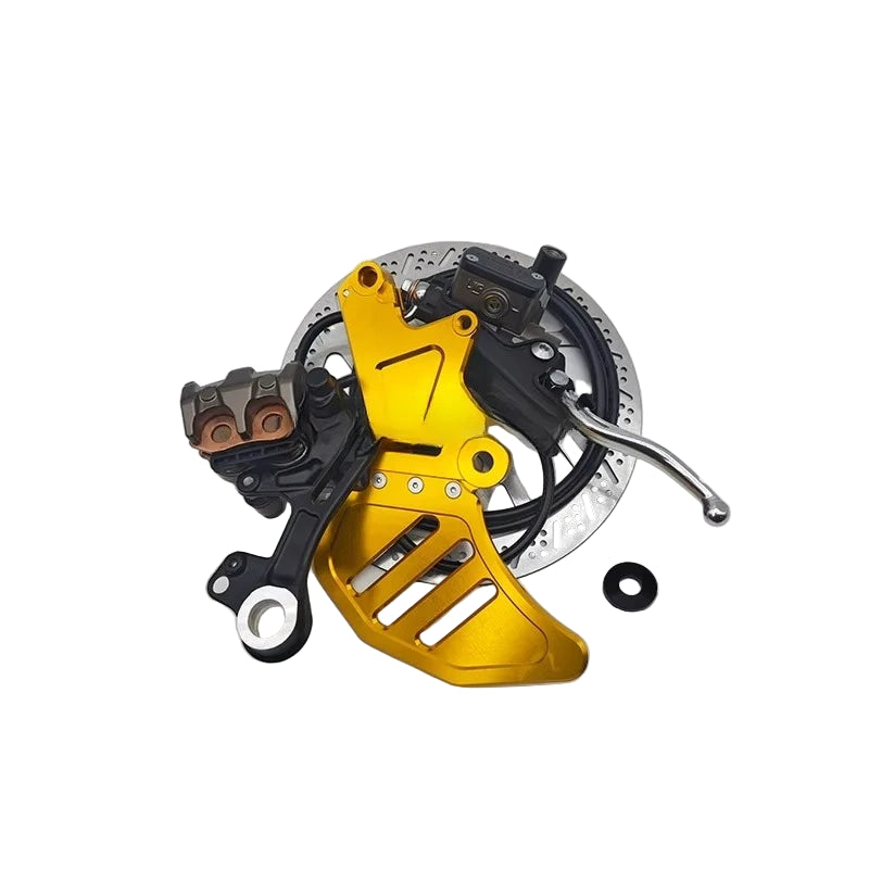 Rear Brake Assembly Kit β MX3 / MX4 / XXX | Full Hydraulic Caliper + Disc Bracket Upgrade