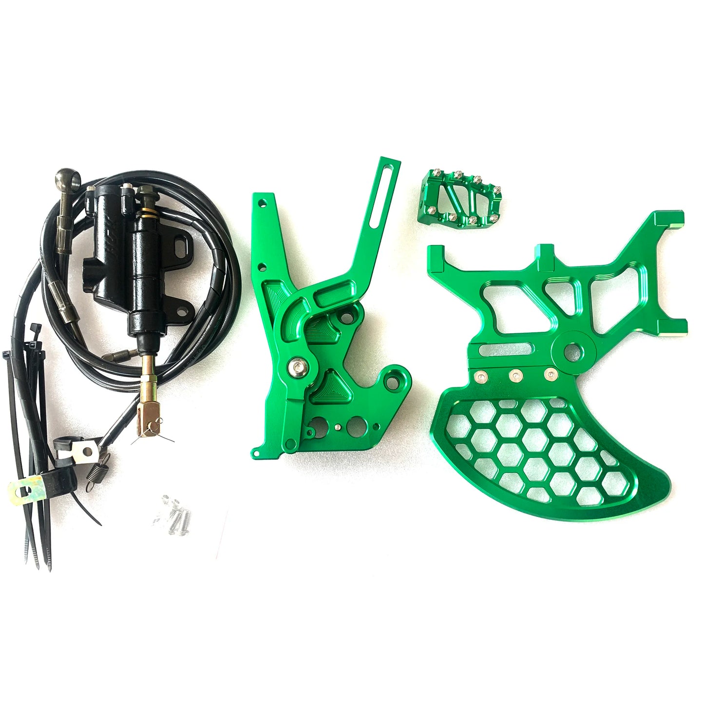 Foot Brake Conversion Kit + Dual Caliper Bracket — Fits Surron, Talaria, Segway X260/X160