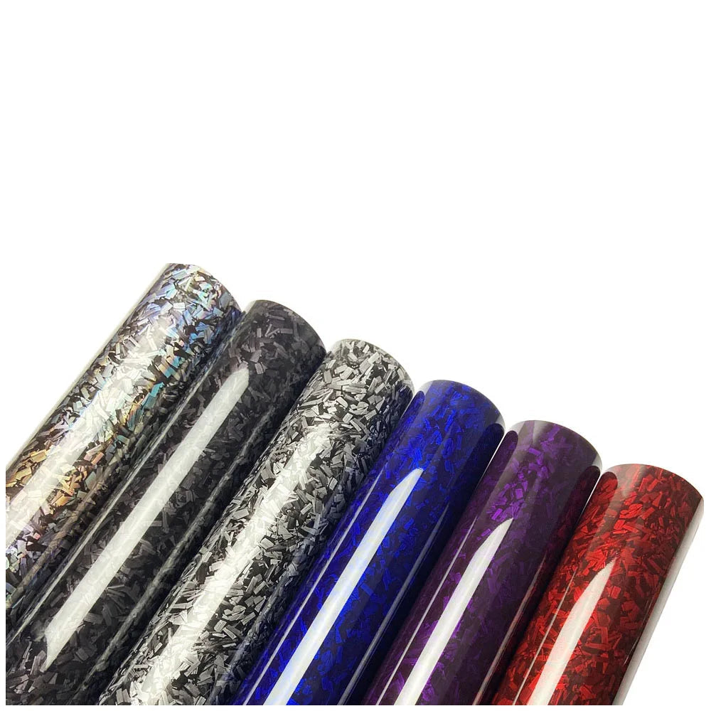 Forged Carbon Fiber Gloss Vinyl Wrap (BIKE GNG EDITION)