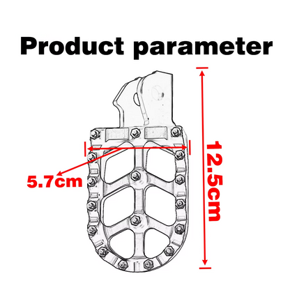 Foot Pegs  – Compatible with  Electric Dirt Bikes & More