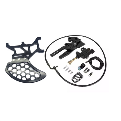 Foot Brake Conversion Kit + Dual Caliper Bracket — Fits Surron, Talaria, Segway X260/X160