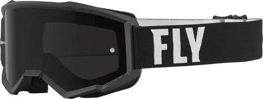 Focus Sand Goggles – Black Frame with Dark Smoke Lens (MX Ultimate Clarity)