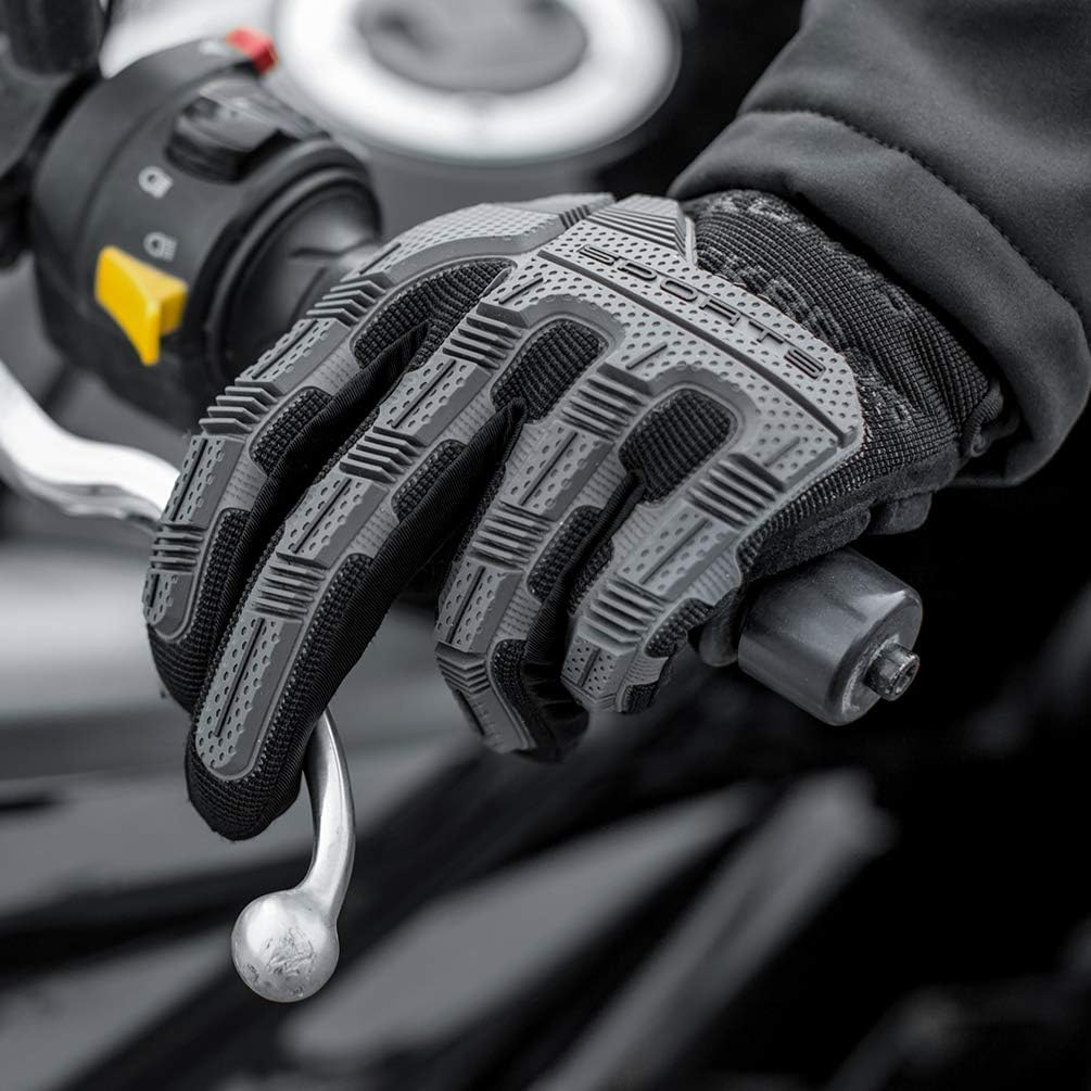 Black Gloves Protection for BMX MX ATV MTB