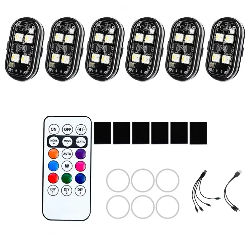 Wireless Rock Lights For E-Bikes & More| 8 Colors in 1