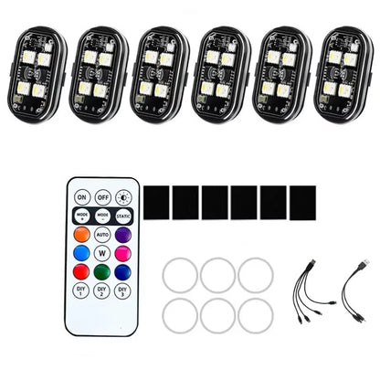 Wireless Rock Lights For E-Bikes & More| 8 Colors in 1