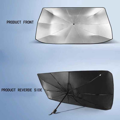Portable Car Windshield Sunshade Umbrella
