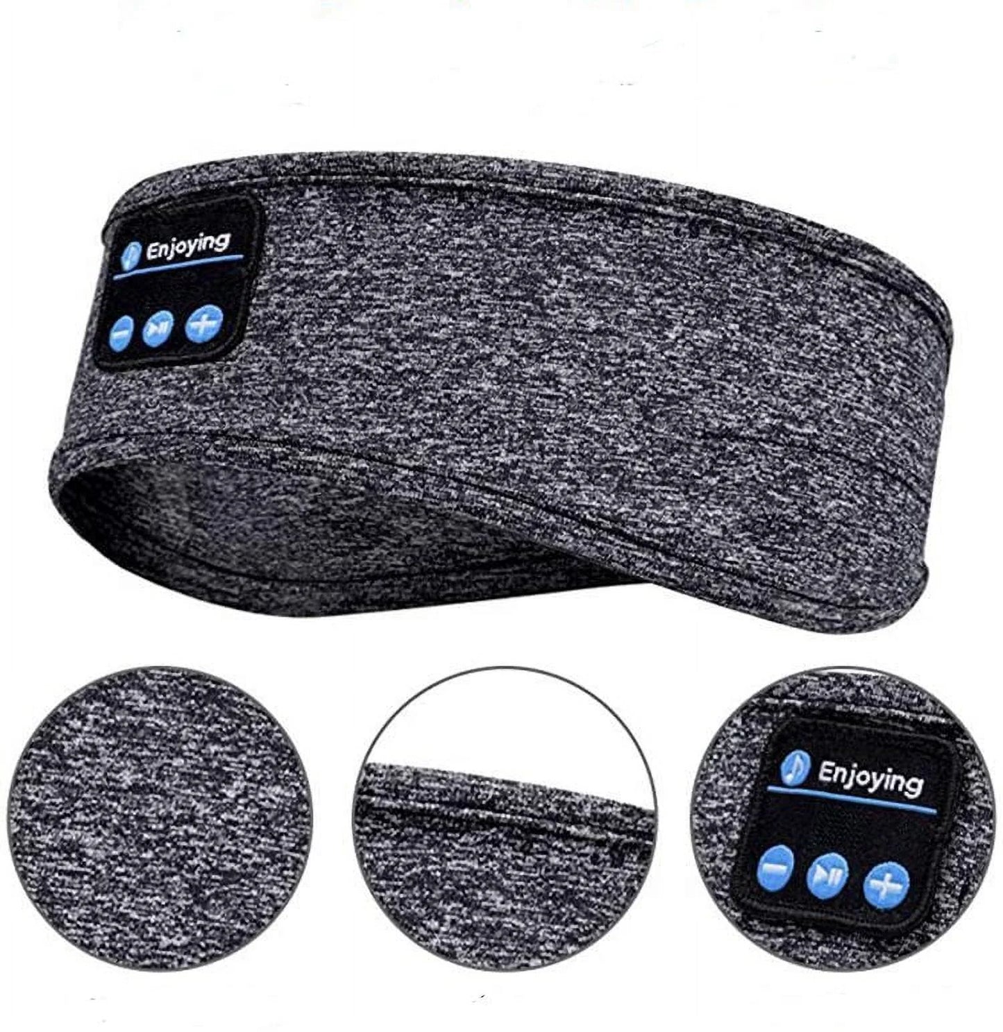 Wireless Sleep Headphones Headband – Bluetooth Sports & Sleeping Mask with HD Sound