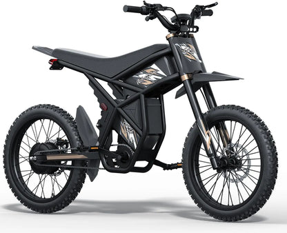 GT73 Pro Electric Dirt Bike 50MPH 60V 3000W 