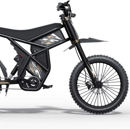GT73 Pro Electric Dirt Bike 50MPH 60V 3000W 