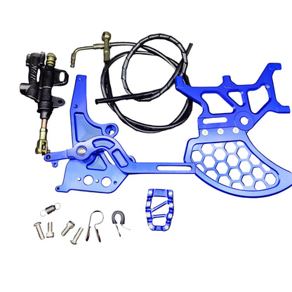 Foot Brake Conversion Kit + Dual Caliper Bracket — Fits Surron, Talaria, Segway X260/X160