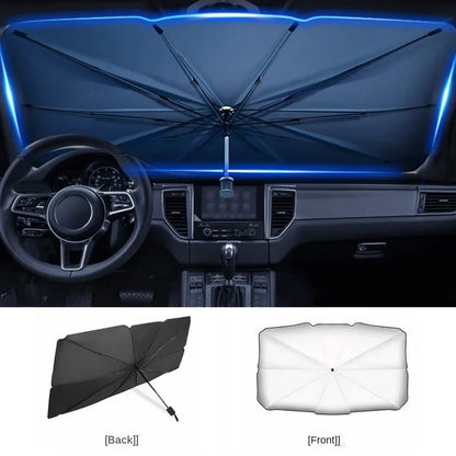 Portable Car Windshield Sunshade Umbrella
