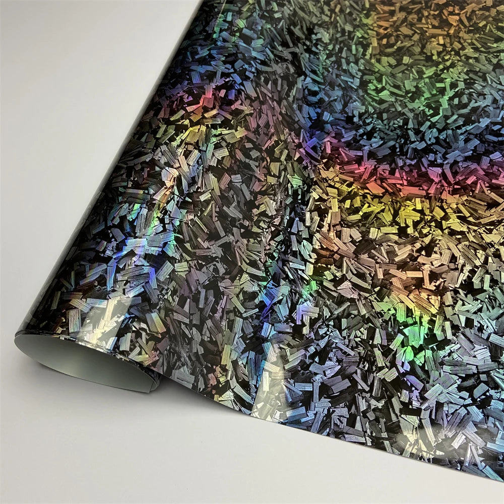 Forged Carbon Fiber Gloss Vinyl Wrap (BIKE GNG EDITION)