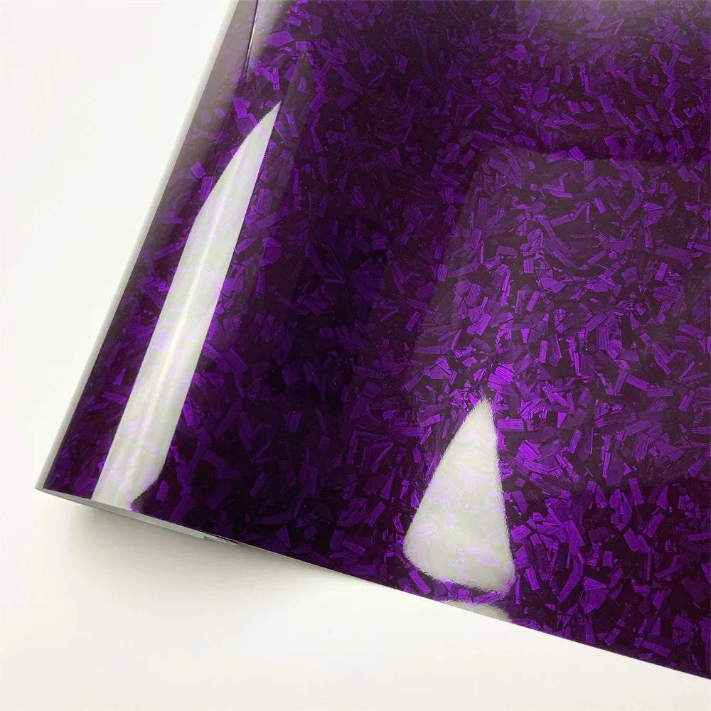 Forged Carbon Fiber Gloss Vinyl Wrap (BIKE GNG EDITION)