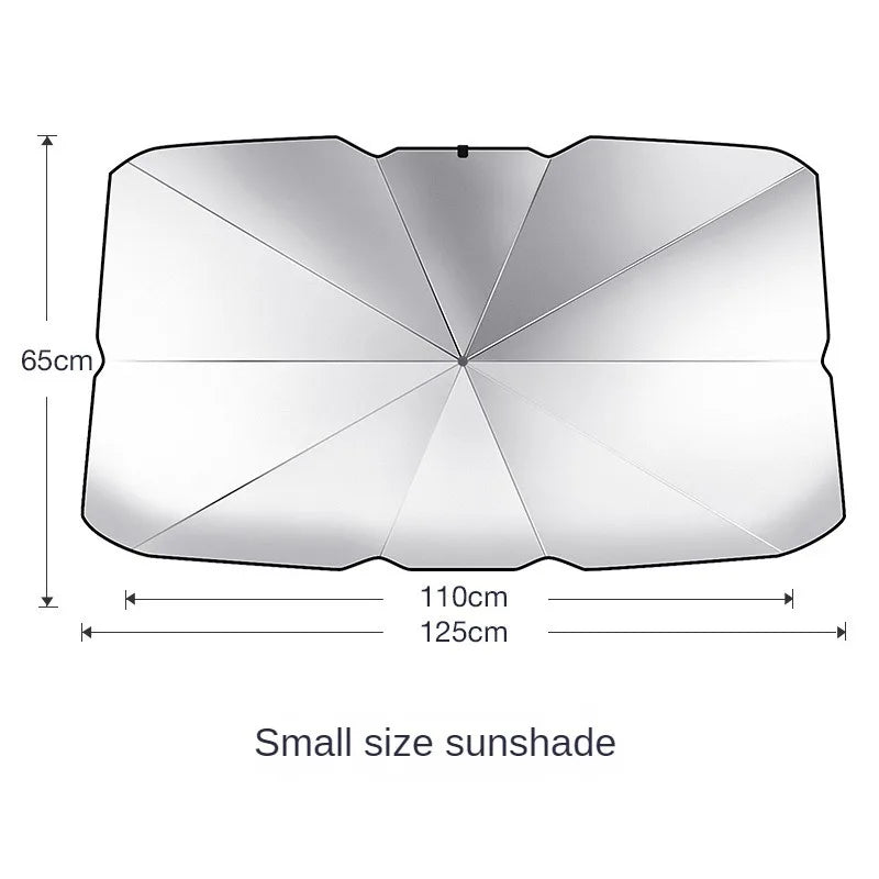 Portable Car Windshield Sunshade Umbrella