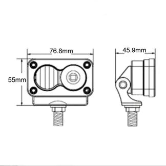 ZK20 LED Headlight for Surron, Segway & Talaria