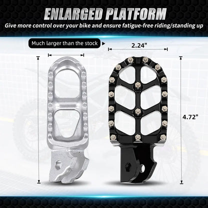 Aluminum Foot Pegs for Surron Light Bee & Talaria Sting