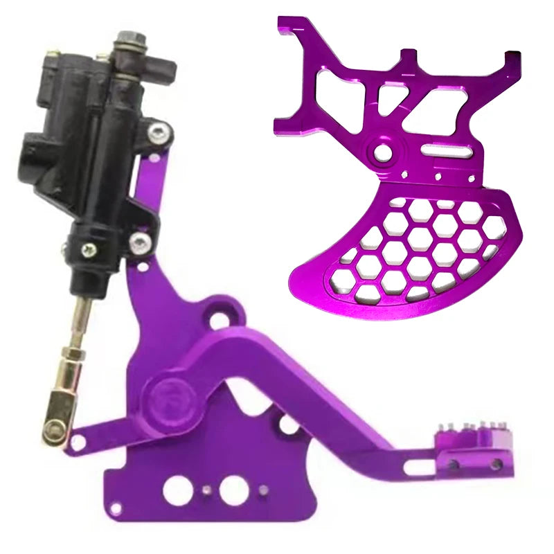 Foot Brake Conversion Kit + Dual Caliper Bracket — Fits Surron, Talaria, Segway X260/X160