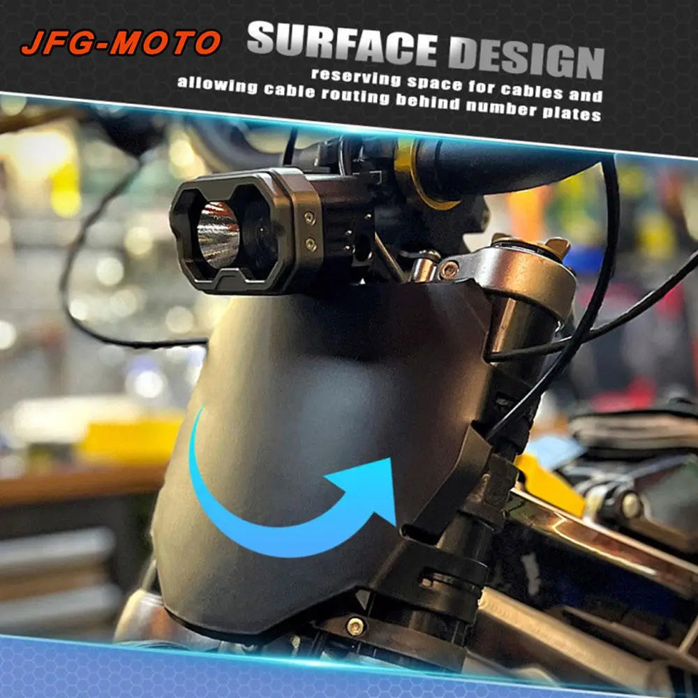 Front License Number Plate for Talaria Sting Stark Varg Motorcycle Accessories Registration Plate for Surron Lightbee S/X E-Bike