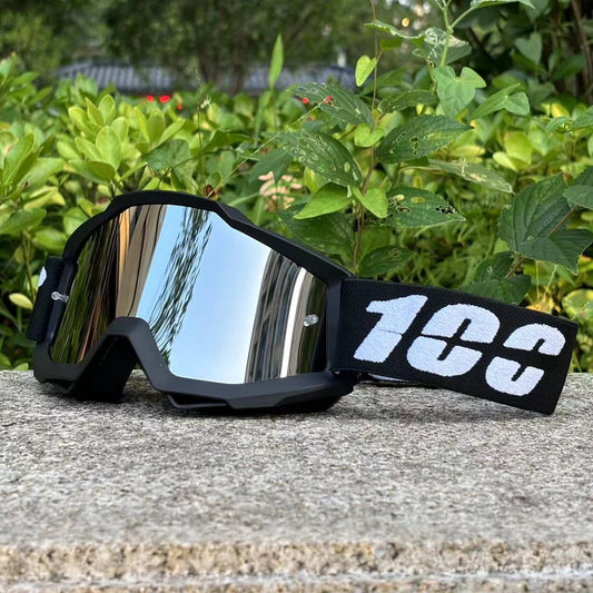 Motocross & MTB Riding Goggles – UV400 Dust-Proof Off-Road Glasses with Anti-Slip Strap