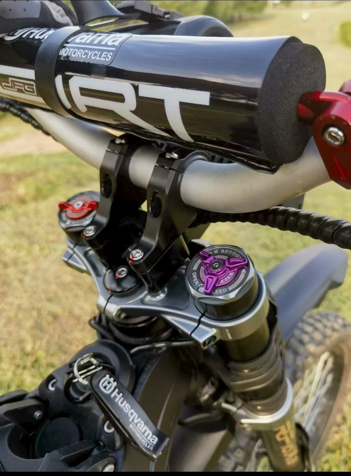 Strengthened Handlebar Clamp Pad (25 mm) for E-Ride Pro SS, Talaria R / MX3 / MX4 / XXX & Surron Light Bee