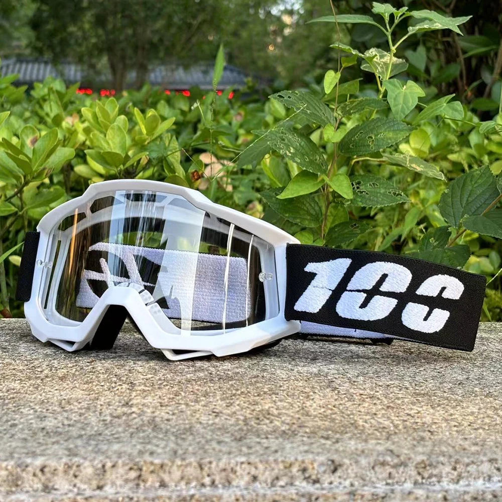 Motocross & MTB Riding Goggles – UV400 Dust-Proof Off-Road Glasses with Anti-Slip Strap