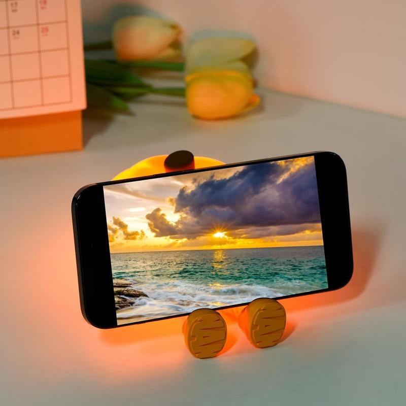 Mini LED Halloween Pumpkin Night Light – Rechargeable, 3-Level Dimmable Touch Lamp