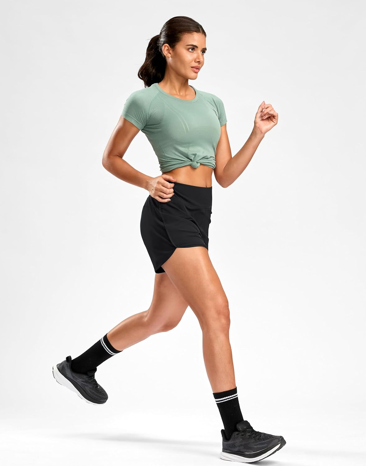 Women’s Running Shorts – 3" Workout Shorts with Mesh Liner & Phone Pocket